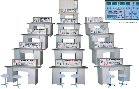 电工、模拟、数字电路、电气控制设备四合一实验室成套设备
